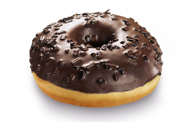 Black Crumble Donut